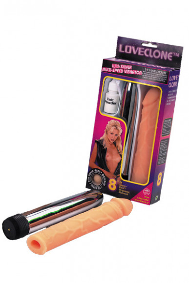 Классический вибратор с реалистичной насадкой - 20,2 см. Классический вибратор с реалистичной насадкой - 20,2 см.