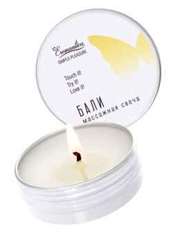 Массажная свеча Eromantica «Бали» - 30 мл. Массажная свеча Eromantica «Бали» - 30 мл.