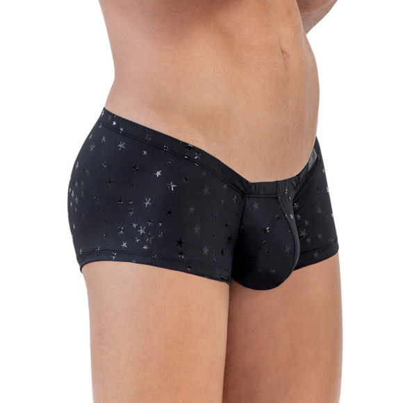 Черные трусы-хипсы со звездочками Illusion Latin Boxer Черные трусы-хипсы со звездочками Illusion Latin Boxer