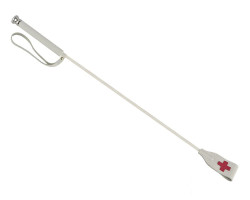 Белый стек с деревянной рукоятью - 70 см. Белый стек с деревянной рукоятью - 70 см.