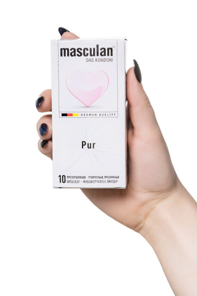 Супертонкие презервативы Masculan Pur - 10 шт. Супертонкие презервативы Masculan Pur - 10 шт.