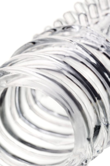 Прозрачная насадка на пенис TOYFA A-Toys с расширенной головкой - 15,3 см. Прозрачная насадка на пенис TOYFA A-Toys с расширенной головкой - 15,3 см.