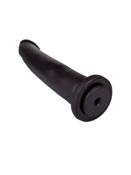 Черный анальный фаллоимитатор с зауженным кончиком - 13 см. Черный анальный фаллоимитатор с зауженным кончиком - 13 см.