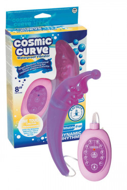 Фиолетовый многопрограммный вибратор для G-точки - 20,2 см. Фиолетовый многопрограммный вибратор для G-точки - 20,2 см.