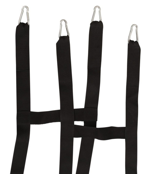 Подвесная клетка из ремешков Hanging strap cage Подвесная клетка из ремешков Hanging strap cage