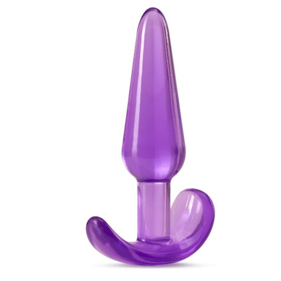 Фиолетовая анальная пробка в форме якоря Slim Anal Plug - 10,8 см. Фиолетовая анальная пробка в форме якоря Slim Anal Plug - 10,8 см.