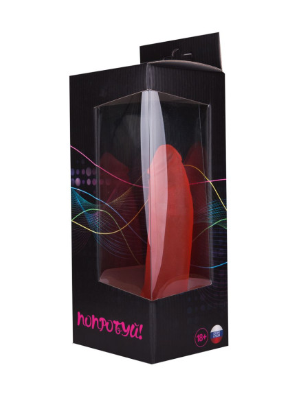 Фаллоимитатор гелевый с присоской на основании - 17 см. Фаллоимитатор гелевый с присоской на основании - 17 см.