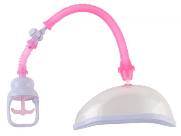 Помпа для клитора с удобным рычажком для откачки воздуха Помпа для клитора с удобным рычажком для откачки воздуха