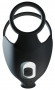 Черная вибронасадка для эрекции и стимуляции мошонки Cock ring with RC ball massager Черная вибронасадка для эрекции и стимуляции мошонки Cock ring with RC ball massager