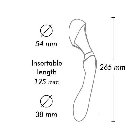 Малиновый двусторонний вибростимулятор ZOA - 26,5 см. Малиновый двусторонний вибростимулятор ZOA - 26,5 см.