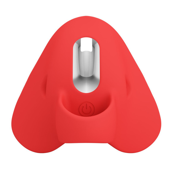 Красный вибратор на палец Carnation Красный вибратор на палец Carnation