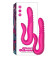 Розовый вибратор с ротацией - 23 см. Розовый вибратор с ротацией - 23 см.