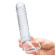 Прозрачный фаллоимитатор 8 Realistic Ribbed Glass Dildo - 20,3 см. Прозрачный фаллоимитатор 8 Realistic Ribbed Glass Dildo - 20,3 см.