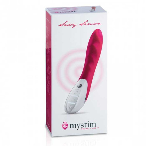 Ярко-розовый вибратор Mystim Sassy Simon - 27 см. Ярко-розовый вибратор Mystim Sassy Simon - 27 см.