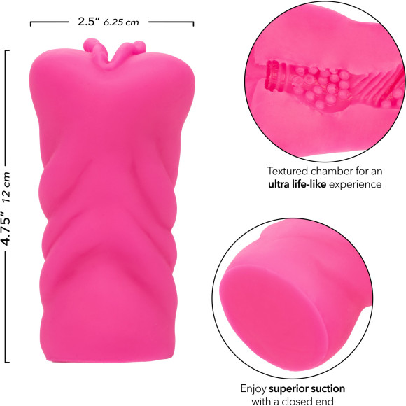 Розовый мастурбатор Stroker Kitty Розовый мастурбатор Stroker Kitty