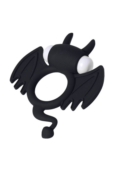 Черное эрекционное кольцо на пенис JOS COCKY DEVIL Черное эрекционное кольцо на пенис JOS COCKY DEVIL