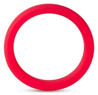 Красное эрекционное кольцо Silicone Go Pro Cock Ring 