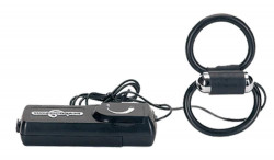 Чёрное эрекционное кольцо с подхватом мошонки и вибрацией X-FACTOR VIBRATING COCK & BALL RINGS Чёрное эрекционное кольцо с подхватом мошонки и вибрацией X-FACTOR VIBRATING COCK & BALL RINGS