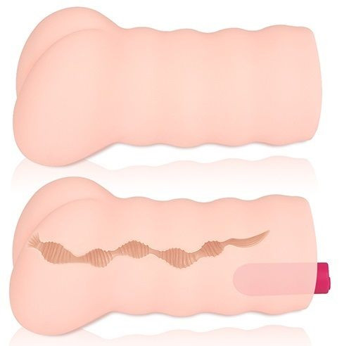 Телесный вибромастурбатор-анус Tong-ggo Auto Телесный вибромастурбатор-анус Tong-ggo Auto