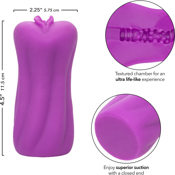 Фиолетовый мастурбатор-вагина Stroker Roxy Фиолетовый мастурбатор-вагина Stroker Roxy