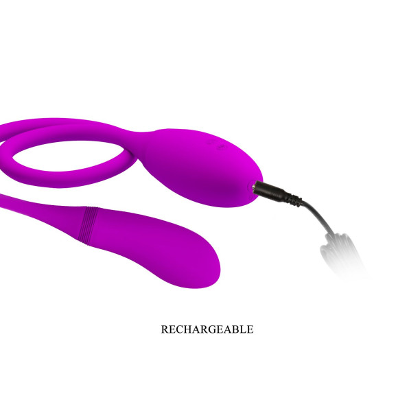 Двусторонний гибкий вибратор Snaky Vibe - 60 см. Двусторонний гибкий вибратор Snaky Vibe - 60 см.