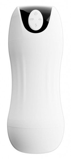 Белый мастурбатор Masturbator with 2 functions