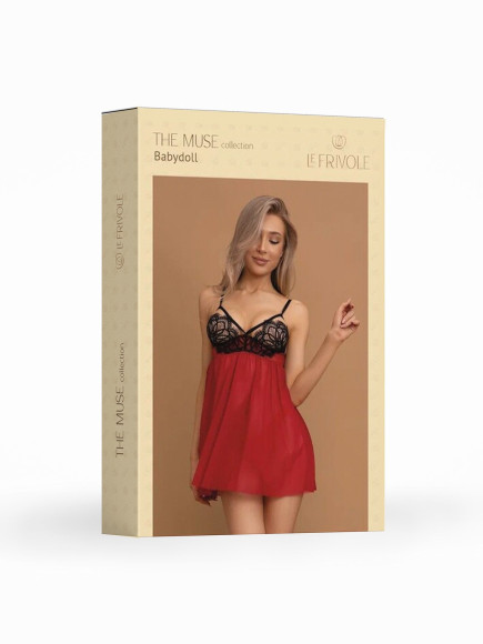 Чувственный беби-долл с кружевным лифом Чувственный беби-долл с кружевным лифом