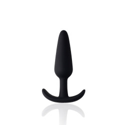 Черная анальная пробка для ношения Little Secret - 10 см. Черная анальная пробка для ношения Little Secret - 10 см.
