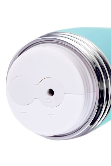 Мятный вибратор-кролик Iris - 22 см. Мятный вибратор-кролик Iris - 22 см.