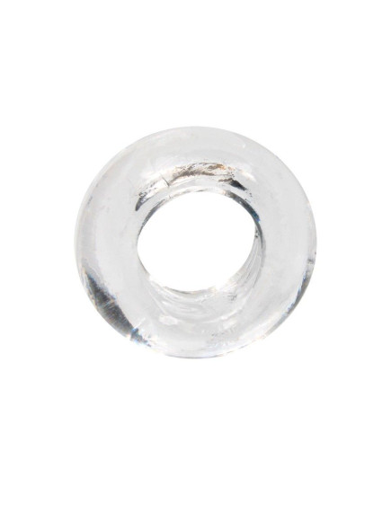 Прозрачное эрекционное кольцо-бублик Прозрачное эрекционное кольцо-бублик