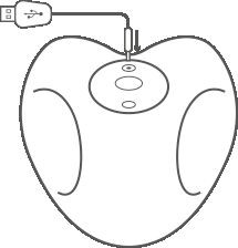 Стильный фиолетовый вибромассажер Heart Throp Стильный фиолетовый вибромассажер Heart Throp