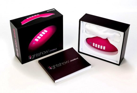 Вибратор со световыми эффектами LightShow