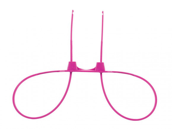 Розовые пластиковые наручники Zip Tie Cuffs Розовые пластиковые наручники Zip Tie Cuffs