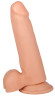 Фаллоимитатор на присоске телесного цвета - 16,5 см. Фаллоимитатор на присоске телесного цвета - 16,5 см.