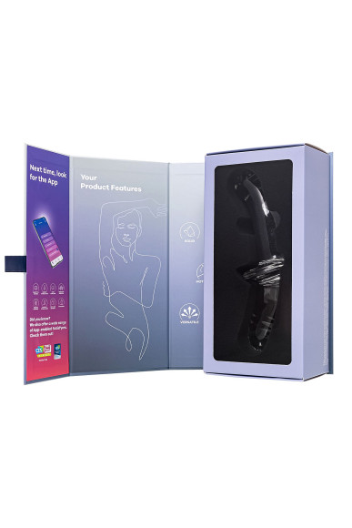 Прозрачный двусторонний стеклянный фаллоимитатор Satisfyer Double Crystal - 19,5 см. Прозрачный двусторонний стеклянный фаллоимитатор Satisfyer Double Crystal - 19,5 см.