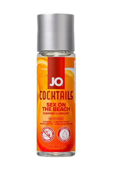 Вкусовой лубрикант на водной основе JO Cocktails Sex On The Beach - 60 мл. Вкусовой лубрикант на водной основе JO Cocktails Sex On The Beach - 60 мл.