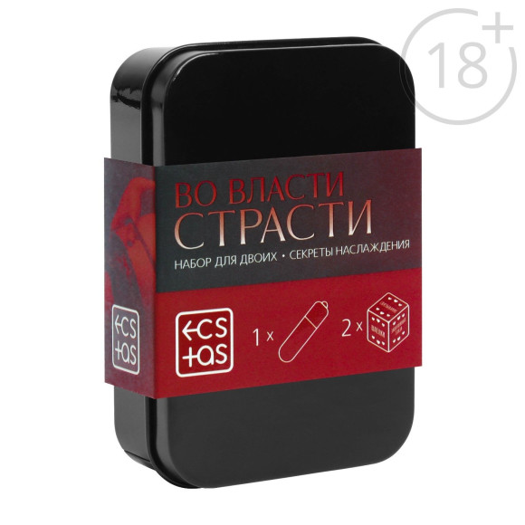 Набор для двоих «Во власти страсти. Секреты наслаждения»: 2 неоновых кубика и вибропуля Набор для двоих «Во власти страсти. Секреты наслаждения»: 2 неоновых кубика и вибропуля