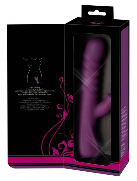 Фиолетовый вибратор-кролик 2 Function Rabbit Vibrator - 23,7 см. Фиолетовый вибратор-кролик 2 Function Rabbit Vibrator - 23,7 см.