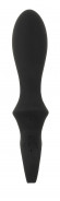 Черный вибратор для точки G с функцией расширения - 18,1 см. Черный вибратор для точки G с функцией расширения - 18,1 см.
