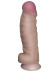 Реалистичный гигантский фаллоимитатор на присоске - 28,5 см. Реалистичный гигантский фаллоимитатор на присоске - 28,5 см.