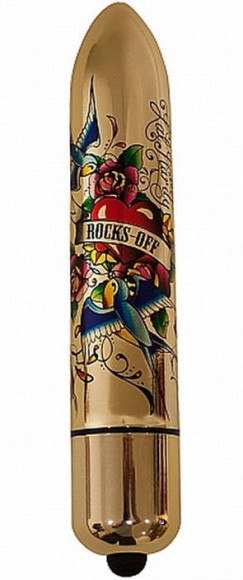 Золотистый вибратор If You Love Me - 16 см. Золотистый вибратор If You Love Me - 16 см.