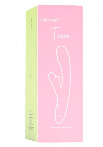 Розовый перезаряжаемый вибратор Terzo - 22 см. Розовый перезаряжаемый вибратор Terzo - 22 см.