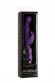 Фиолетовый вибратор с клиторальным стимулятором NSTYLE DUO VIBRATOR 5.5INCH - 14 см.