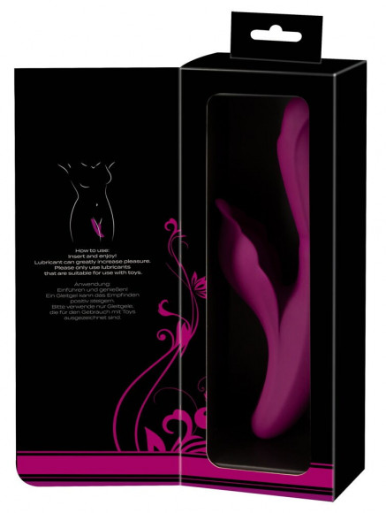 Лиловый вибратор-кролик 4 Function Vibrator - 24 см. Лиловый вибратор-кролик 4 Function Vibrator - 24 см.