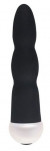 Черный вибратор Fashion Succubi Wavy Wand - 14,5 см.