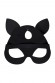 Кожаная маска кошки с ушками Кожаная маска кошки с ушками