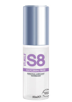 Лубрикант на водной основе S8 Glycerin Free без глицерина - 50 мл.