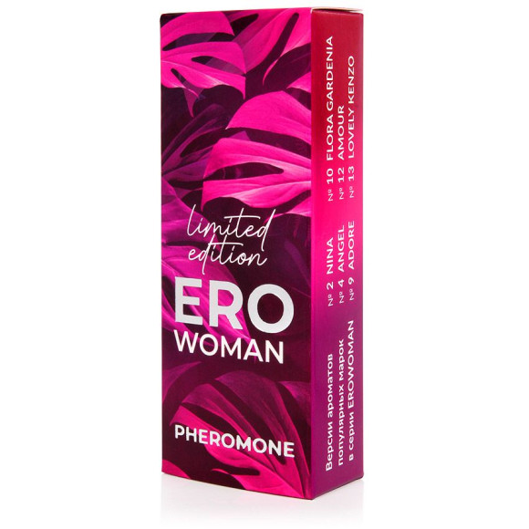Ароматизирующая композиция с феромонами Erowoman №13 Limited Edition - 10 мл. Ароматизирующая композиция с феромонами Erowoman №13 Limited Edition - 10 мл.