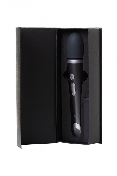 Серый жезловый вибратор Le Stelle HIDRA с нагревом