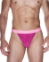 Ярко-розовые трусы-тонги на широком поясе Ярко-розовые трусы-тонги на широком поясе